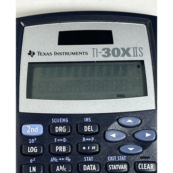 Texas Instruments Ti-30x IIS Solar Scientific Calculator Handheld With Cover - Picture 4 of 8